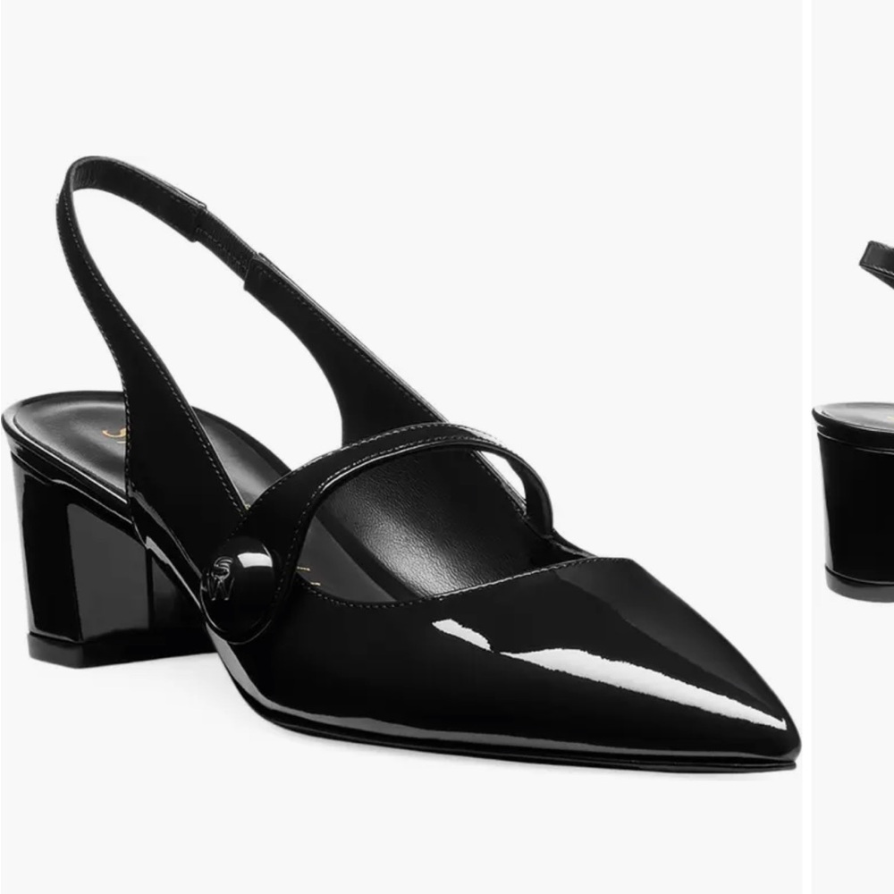 Stuart Weitzman Pointed Toe Slingback Pump - image 1